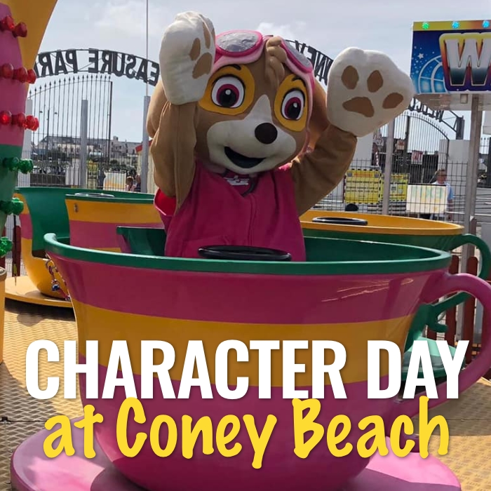 CHARACTER DAY AT CONEY BEACH